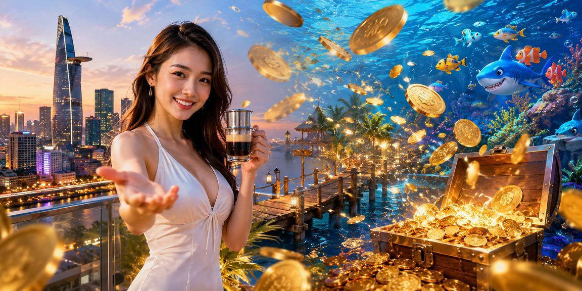 Người dùng tại TP.HCM thư giãn với cà phê và điện thoại trong không gian yên tĩnh, tượng trưng cho thói quen giải trí lành mạnh