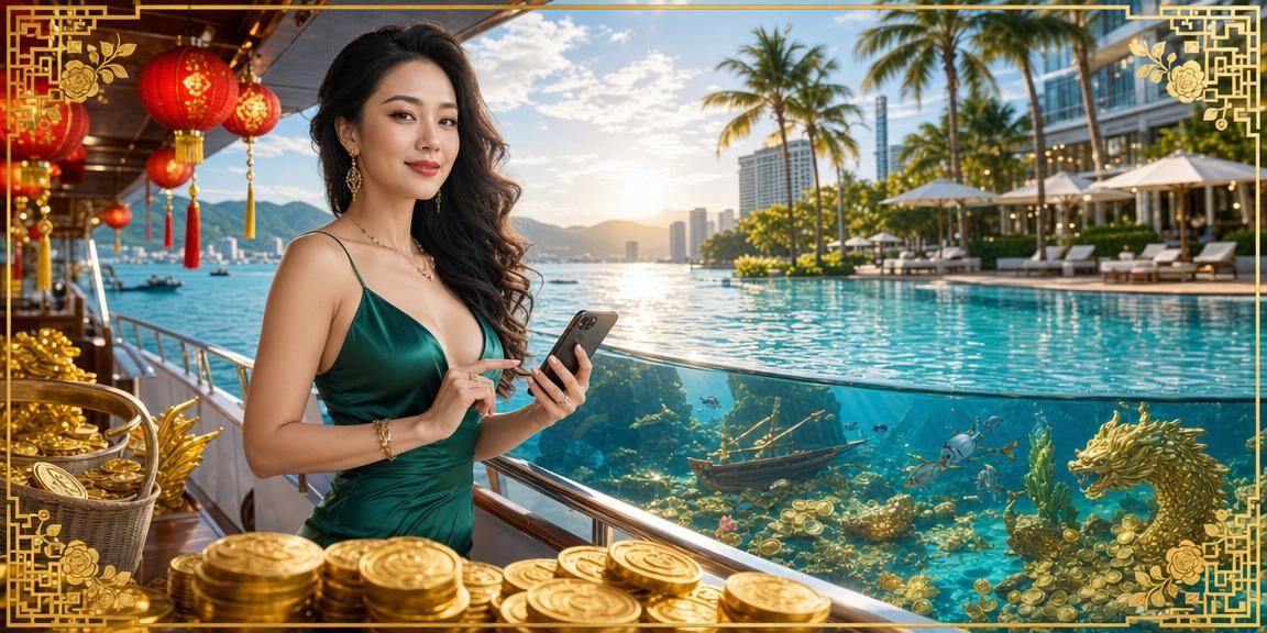 Người dùng tại Nha Trang tham gia lễ hội và trải nghiệm ứng dụng casino trực tuyến trên điện thoại